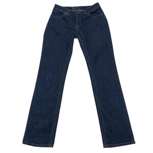 Kimes Ranch women’s Betty jeans size 12/34 dark wash bootcut 99% cotton